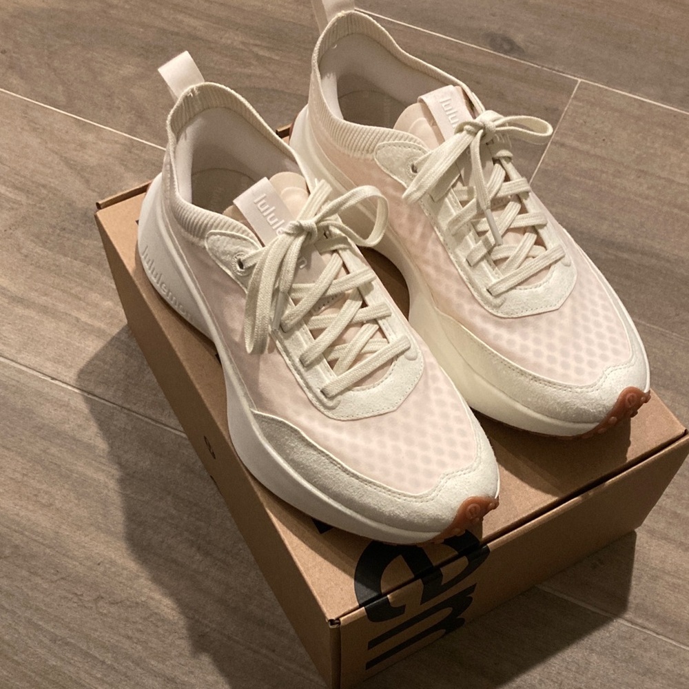 LuluLemon Women's CrossCity Sneaker in Light Cream